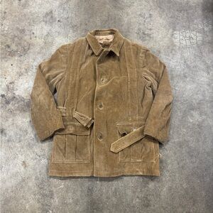 Vintage Men's Tan Corduroy Jacket